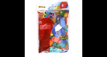 Globos Ballon Multi Kleuren 50 Stuks