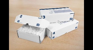 Raadhuis RD-351119-5 Postpakketdoos 2 200x140x80mm Bedrukt 5 Stuks