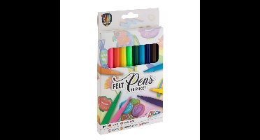 Grafix Viltstiften 10 Stuks