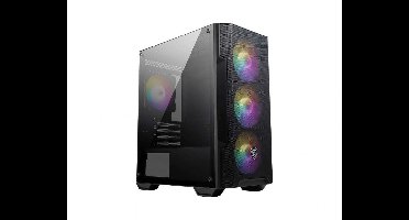 MSI MAG Forge M100A Micro Tower Zwart, Transparant