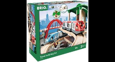 BRIO World - 33512 - Tour met reizigersplatform