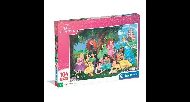 CLEMENTONI - 104 stuks Super - Disney Prinses