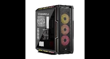 PC-behuizing - CORSAIR - iCUE LINK 5000T LX RGB-serie - Mid-Tower - Zwart