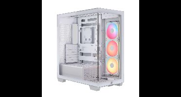 Corsair Midi Tower 3500X LXR LINK TG Wit