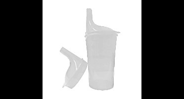 Veiligheidsbeker eten en drinken transparant