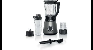 Bosch Serie 4 MMB6177S blender 1,5 l Blender voor op aanrecht 1200 W Zwart, Zilver
