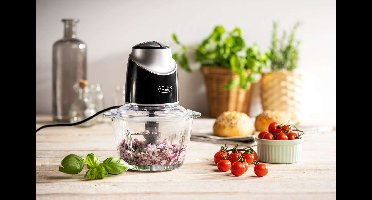 Hakmolen met glazen kom Adler AD 4082