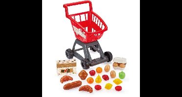 Volledig gevulde boodschappenwagen - ECOIFFIER - 20 levensmiddelen - Vanaf 18 maanden