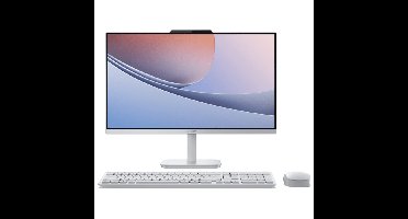 Lenovo A100 All-in-One pc | Geen Windows - 24" FHD - Core i3 N305 - 16 GB RAM - 512 GB SSD - Draadloos toetsenbord en muis