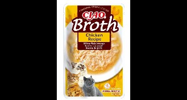 INABA Ciao Broth Chicken - Kattensnoepje - 40g