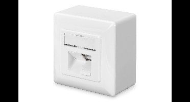 Digitus DN-9006-N wandcontactdoos RJ-45 Wit