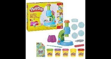 Play-Doh My Little Microscope, boetseerklei, 9 accessoires en 5 kleuren, vanaf 3 jaar