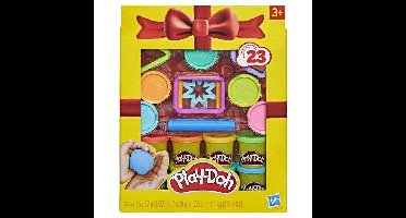 Play-Doh Cadeauset, boetseerklei, 23 potjes en 8 accessoires, creatieve activiteiten voor kinderen, klassiek, geschikt voor kinderen vanaf 3 jaar.