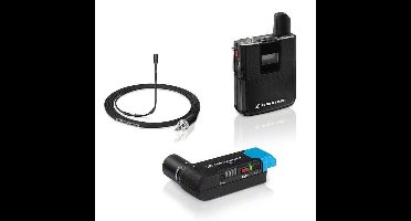 Sennheiser AVX-MKE2 SET - draadloos camerasysteem met minizender en professionele microfoon MKE2 volledig automatisch