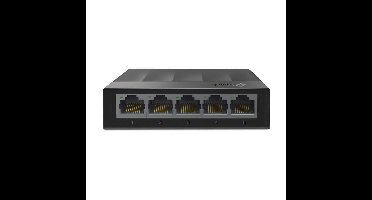 TP-Link LS1005G Unmanaged Gigabit Ethernet (10/100/1000) Zwart