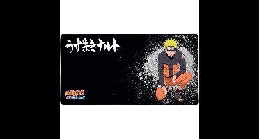 Gaming muismat - KONIX - Naruto Shippuden - XXL 90 x 46 cm - Antislip rubberen onderkant - Zwart