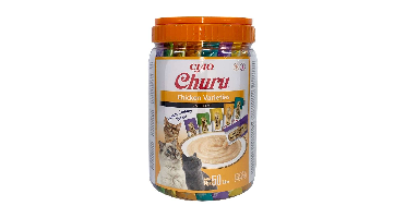 INABA Churu Varieties Chicken - Kattensnoepje - 50 x 14g