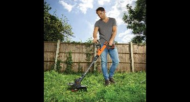 Black & Decker STC1840EPC-QW 30 cm 18 W Batterij/Accu Zwart, Oranje