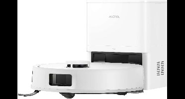 Robotstofzuiger en dweilrobot - MOVA E20S PRO PLUS - 13000 Pa - 330 ml - Wit