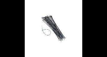 Plantensteunring - NATUUR - 15 cm - Verpakking van 25 stuks - Antraciet