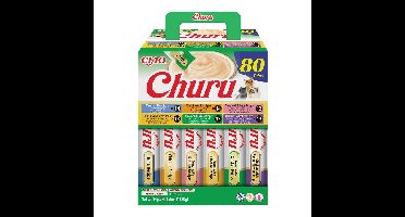 INABA Churu Chicken and tuna mix - Kattensnoepje - 80x14g