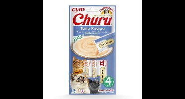 INABA Churu Tuna Recipe - Kattensnoepje - 4x14 g