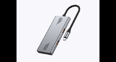 Gembird UHB-CM-U310-A2C2-01, 4-poorts A + C USB 3.2 (Gen 2) Type-C hub