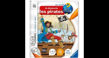 tiptoi, Interactief boek, Ik ontdek piraten, 4 jaar oud, 13099004, Ravensburger
