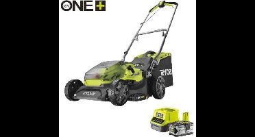 Accumaaier - RYOBI - RY18LM37A-140 - maai Ø 37 cm - opvang en mulchen
