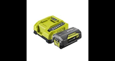 Ryobi 36V Lithumplus 4.0 AH -batterij - 1 RY36BC60A -140 Snelle oplader.