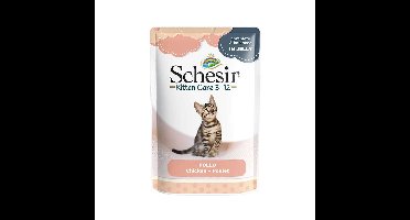 SCHESIR Kipfilet in gelei - natvoer voor kittens - 85g