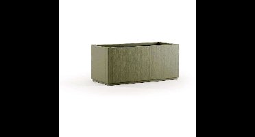 Ethica rechthoekige bloembak 80 cm groen