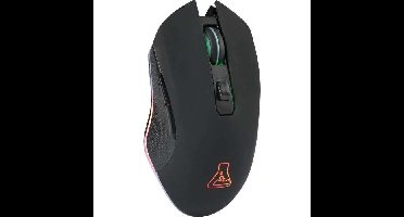 Retro -verlichte gaming muis de g -lab 3200dpi - zwart