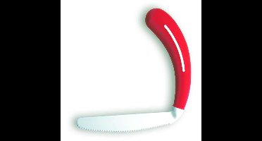 Gebogen mes voor mensen met reuma