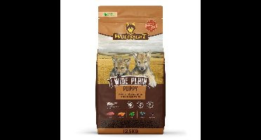 WOLFSBLUT Wide Plain Puppy Horse with sweet potatoes - droog hondenvoer - 12,5kg