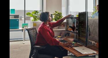 HP Poly Blackwire 3320 Stereo Microsoft Teams Certified USB-C Headset + USB-C/A adapter