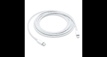 Kabel USB-C naar Lightning Apple Wit Groen 2 m