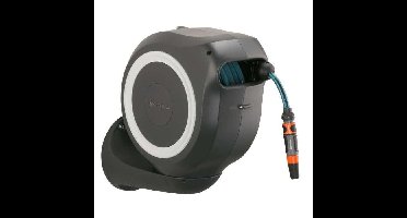 GARDENA Automatische muurhaspel RollUp M 20 m met witte rand