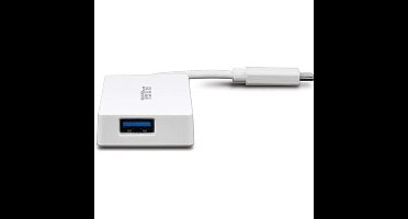 Hub USB Trendnet TUC-H4E Wit