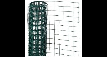 Vierkant draadgaas - NATUURLIJK - 1 x 3 m - Dikte 12,7 mm - Groen