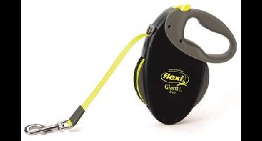 FLEXI ROLLIJN GIANT TAPE NEON ZWART / GEEL