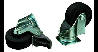 TRIXIE SKUDO WIELTJES VOOR TRANSPORTBOX MAAT S-M T/M L