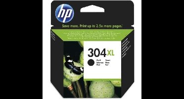 HP 304XL originele zwarte inktcartridge voor HP DeskJet 2620/2630/3720/3730 (N9K08AE)