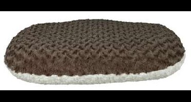 TRIXIE OVAAL KUSSEN KALINE GRIJS/WIT