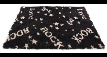 VETBED ROCK ZWART / BEIGE GERECYCLED