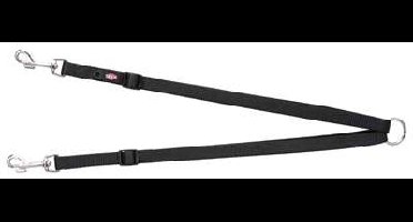 TRIXIE HONDENRIEM PREMIUM KOPPELLIJN ZWART