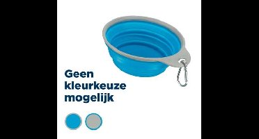 TRIXIE VOERBAK / DRINKBAK REIS STEVIGE RAND SILICONEN ASSORTI