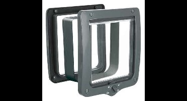 TRIXIE 4-WEG KATTENLUIK XL MET TUNNEL GRIJS