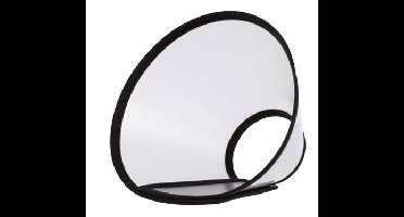 TRIXIE BESCHERMKRAAG MET KLITTENBAND KUNSTSTOF TRANSPARANT