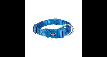 Hondenhalsband Trixie New Premium Kobaltblauw M/L 35-55 cm